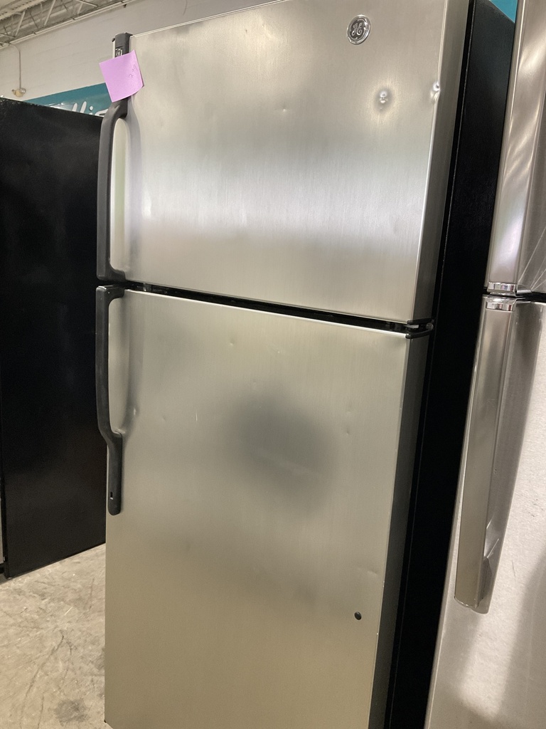 Ge Used Refrigerator Top and 28x64 1/2” (Stainless Steel)