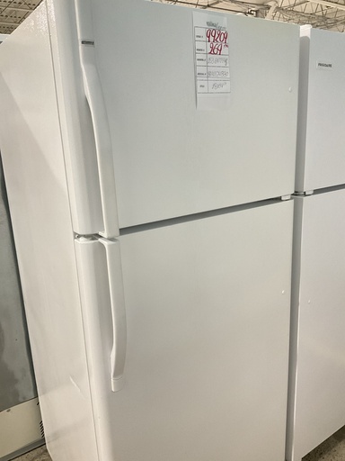 [99209] Kenmore Used Refrigerator Top and Bottom 28x64 1/2” (White) 