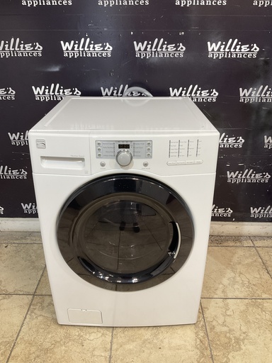 [99228] Kenmore Used Washer Front-load 27inches (White) 