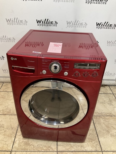 [99237] Lg Used Natural Gas Dryer 27inches (Red) 