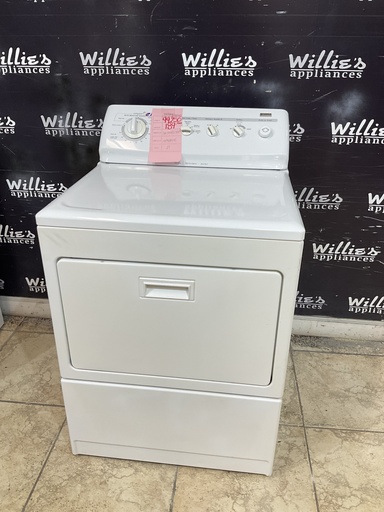 [99256] Kenmore Used Natural Gas Dryer 27inches (White) 
