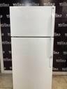 Ge Used Refrigerator Top and Bottom 28x67 (White) 
