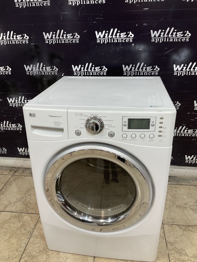 [99288] Lg Used Natural Gas Dryer 27inches (White) 