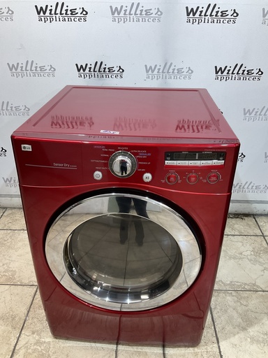 [99283] Lg Used Natural Gs Dryer 27inches (Red) 