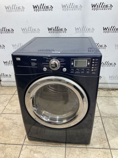 [99281] Lg Used Natural Gas Dryer 27inches (Blue) 