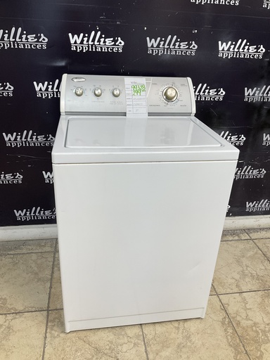 [99328] Whirlpool Used Washer Top-load 27inches (White) 