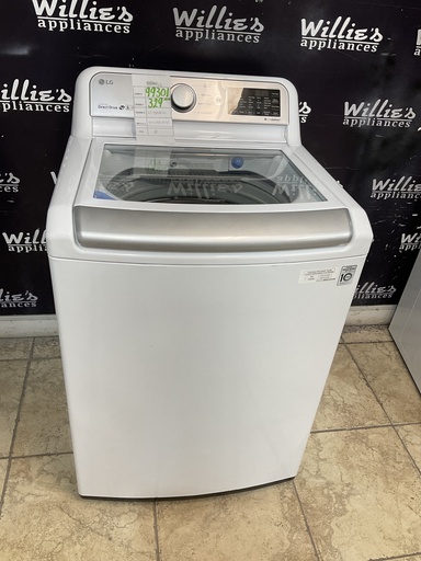 [99301] Lg Used Washer Top-load 27inches (White)