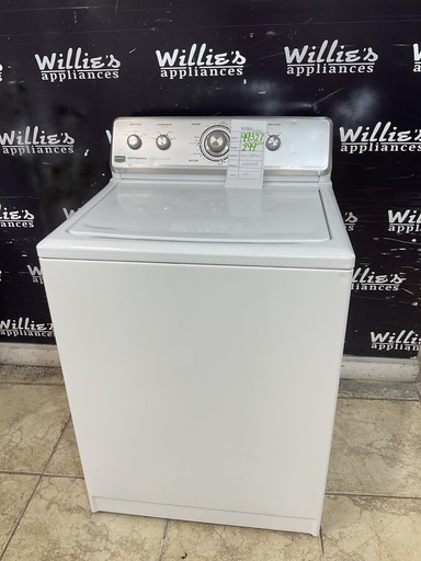 [99327] Maytag Used Washer Top-load 27inches (White) 