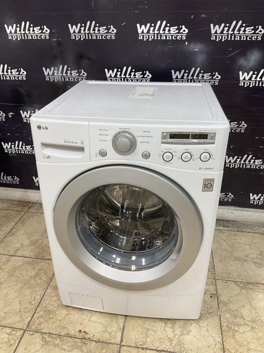 [99326] Lg Used Washer Front-load 27inches (White) 