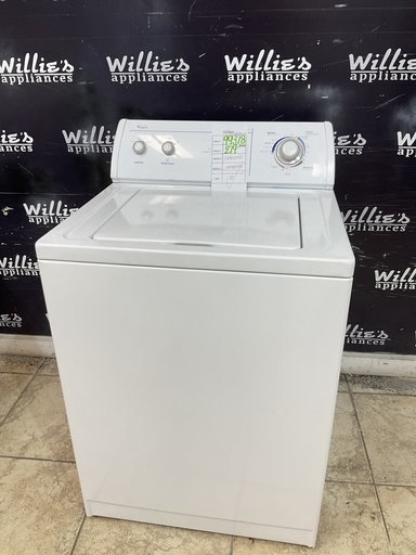 [99318] Whirlpool Used Washer Top-load 27inches (White) 