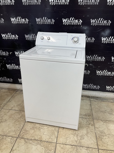[99338] Whirlpool Used Washer Top-load 27inches (White) 