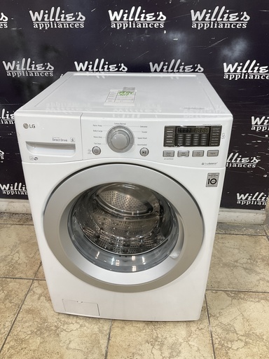 [99314] Lg Used Washer Front-load 27inches (White) 