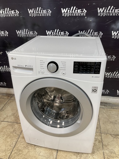 [99331] Lg Used Washer Front-load 27inches (White) 