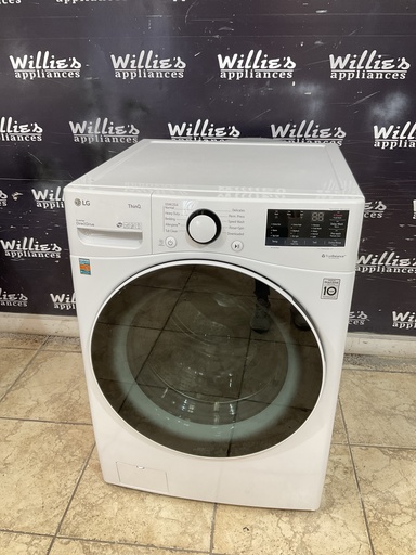 [99334] Lg Used Washer Front-load 27inches (White) 