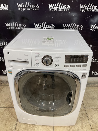 [99321] Lg Used Washer Front-load 27inches (White) 