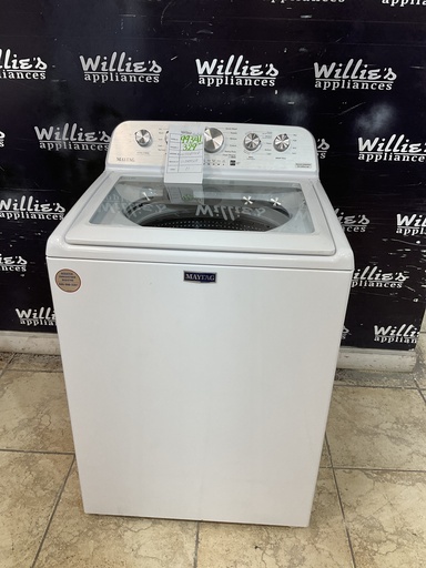 [99341] Maytag Used Washer Top-load 27inches (White) 