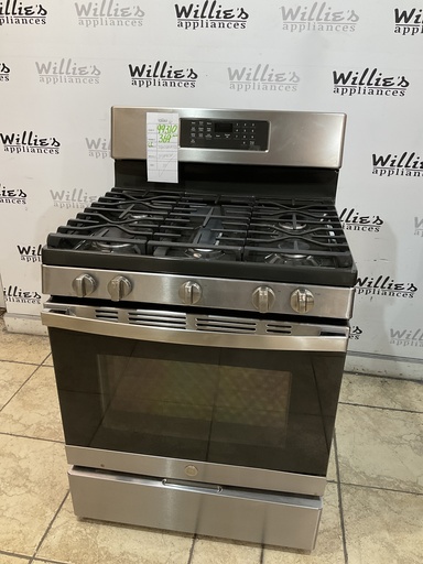 [99310] Ge Used Natural Gas Stove 30inches (Stainless Steel) 