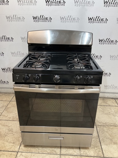 [99356] Ge Used Natural Gas Stove 30inches (Stainless Steel) 