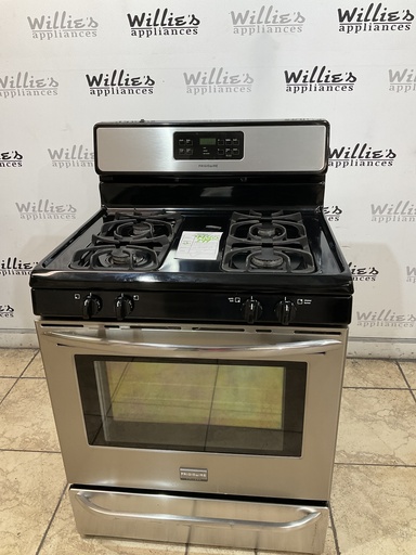 [99365] Frigidaire Used Natural Gas Stove 30inches (Stainless Steel) 