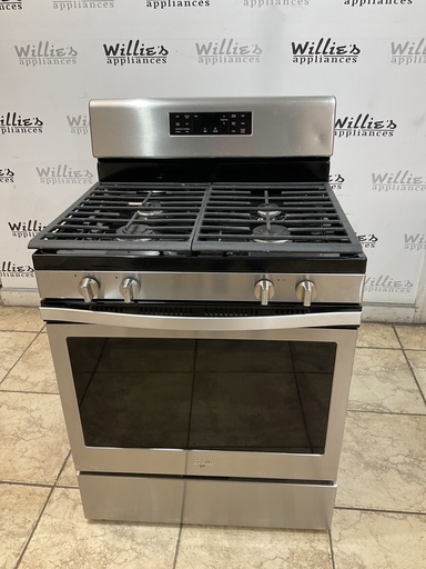 [99367] Whirlpool Used Natural Gas Stove 30inches (Stainless Steel) 