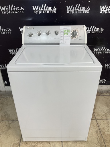 [99371] Whirlpool Used Washer Top-load 27inches (White) 