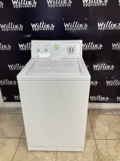 [99375] Kenmore Used Washer Top-load 24inches (White) 