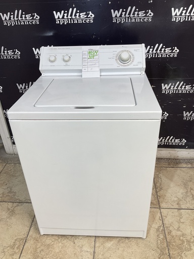 [99379] Whirlpool Used Washer Top-load 27inches (White) 