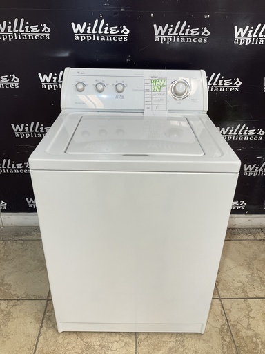 [99377] Whirlpool Used Washer Top-load 27inches (White) 