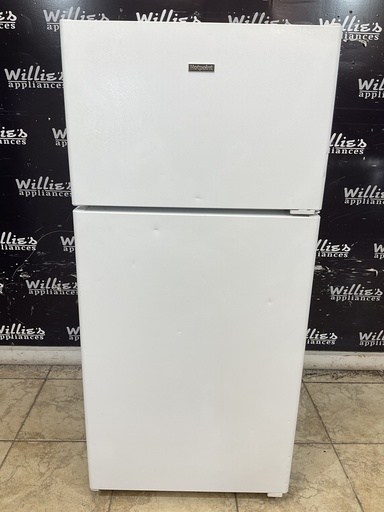 [99373] Hotpoint Used Refrigerator Top and Bottom 28x61 (White)