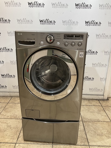 [99421] Lg Used Washer Front-load 27inches (Grey) 