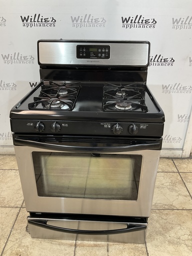 [99416] Frigidaire Used Natural Gas Stove 30inches (Stainless Steel) 
