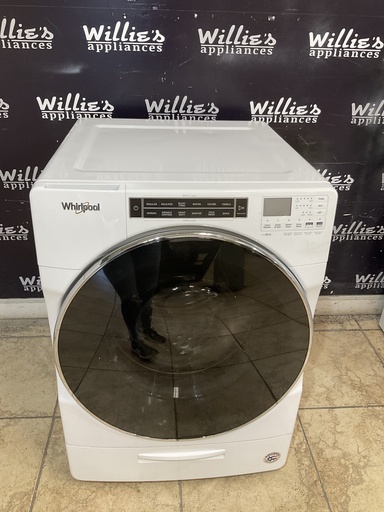 [99422] Whirlpool Used Washer Front-load 27inches (White) 