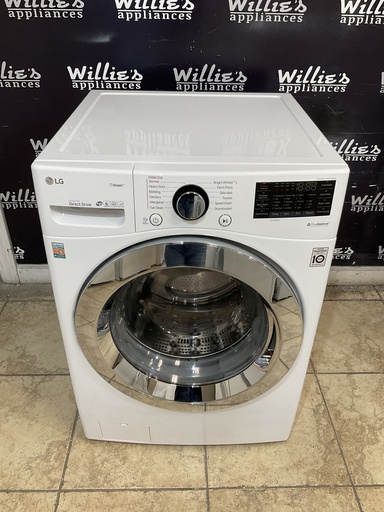 [99440] Lg Used Washer Front-load 27inches (White) 