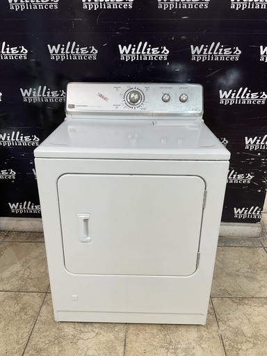 [99426] Maytag Used Natural Gas Dryer 29inches (white) 