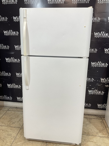 [99456] Kenmore Used Refrigerator Top and Bottom 30x65 1/2” (White) 