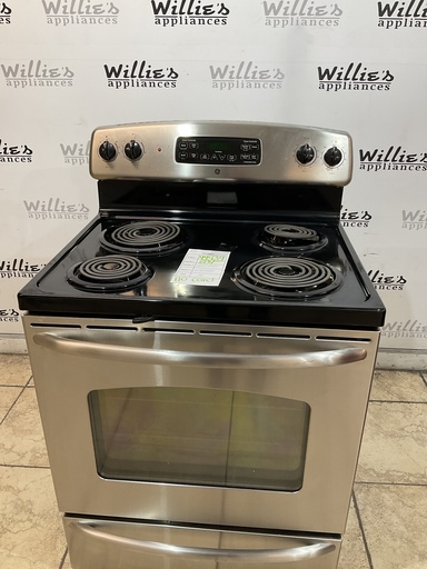 [99434] Ge Used Electric Stove 220volts (40/50 AMP) 30inches {no cord} 