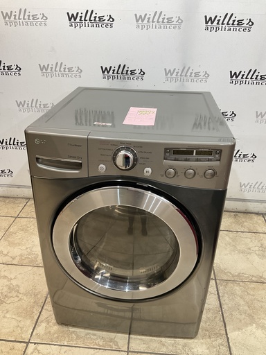 [99444] Lg Used Natural Gas Dryer 27inches (Grey) 
