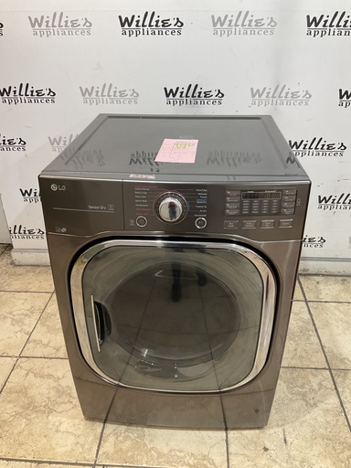 [99443] Lg Used Natural Gas Dryer 27inches (Dark Grey) 
