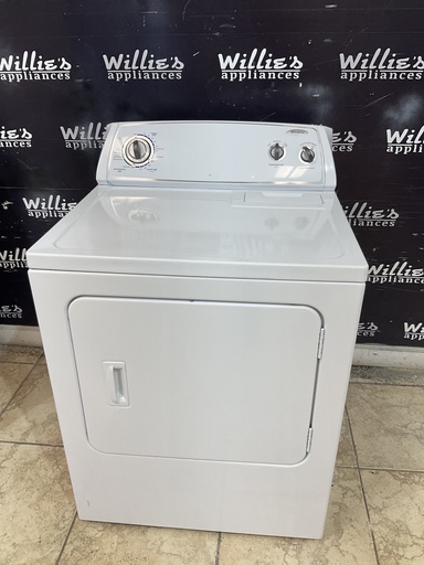 [99463] Whirlpool Used Electric Dryer 220volts (30 AMP) 29inches {3 prong} (white) 