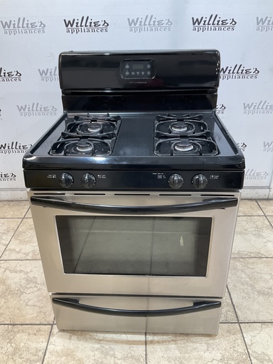 [99459] Frigidaire Used Natural Gas Stove 30inches (Stainless Steel) 