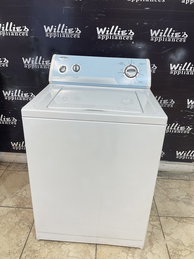 [99461] Whirlpool Used Washer Top-load 27inches (White) 