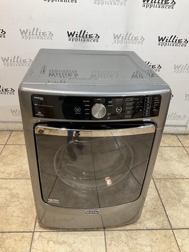 [99473] Maytag Used Electric Dryer 220volts (30 AMP) 27inches {4 prong} (Grey) 