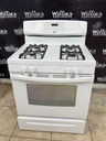 Kenmore Used Natural Gas Stove 30inches (White) 