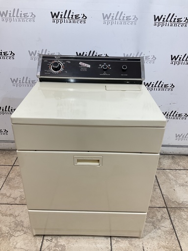 [99507] Whirlpool Used Natural Gas Dryer 29inches (Bisque/Black) 