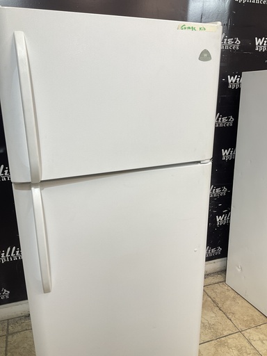 [99493] White Westinghouse Used Refrigerator Top and Bottom {Garage Kit} 30x65 1/2” (White) 