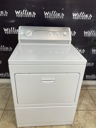[99515] Kenmore Used Electric Dryer 220volts (30 AMP) 27inches {3 prong} (White);