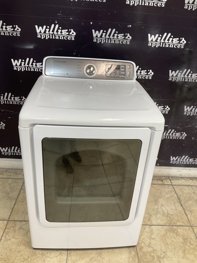 [99521] Samsung Used Electric Dryer 27inches {4 prong} (White) 