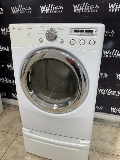 [99537] Lg Used Natural Gas Dryer 27inches  (White)