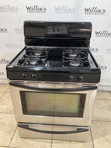[99535] Frigidaire Used Natural Gas Stove 30inches (stainless steel)