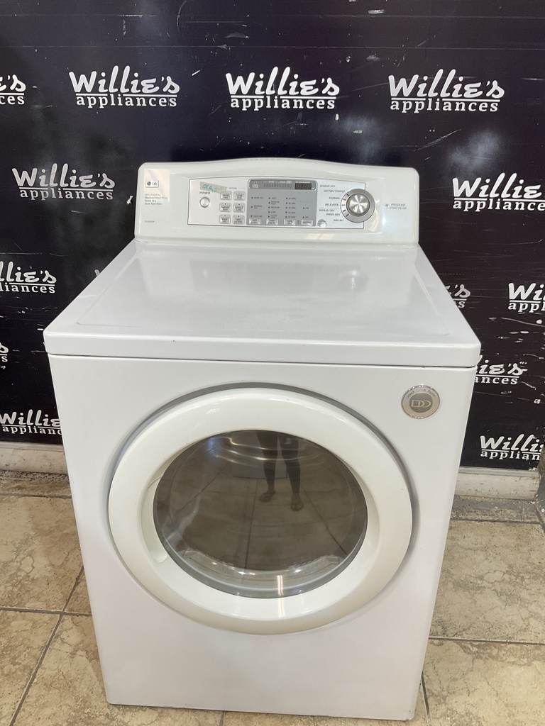 Lg Used Natural Gas Dryer 27inches (White) 